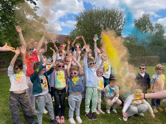 Un petit peu de couleurs avant la course ! (avril 2024)