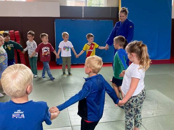 Initiation au judo avec Colyne ! (juillet 2024)