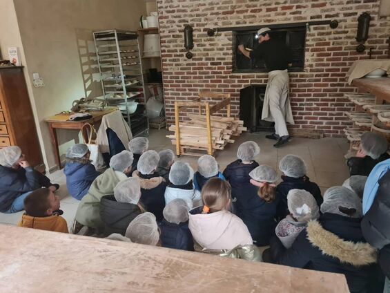 Sortie à la maison du pain à Vaudricourt (février 2024)