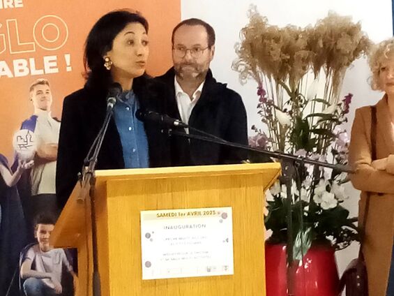 Pour la région des Hauts-de-France, Madame Amel GACQUERRE, Conseillère régionale et Sénatrice du Pas-de-Calais
