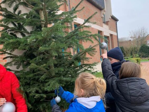 Décoration de Noël (mercredi 2024)
