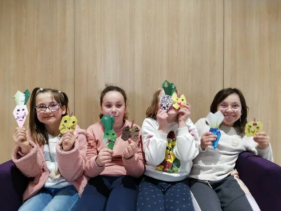 12 avril : semaines de la gourmandise, atelier origamis