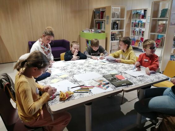 24 octobre dans le cadre de la semaine de la trouille : atelier d'écriture "Et si tu écrivais... une histoire effrayante ?"