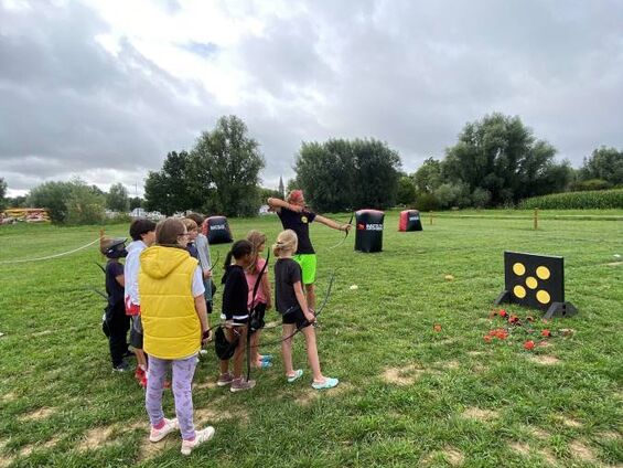 Archery tag, base nautique d'Haverskerque (août 2024)