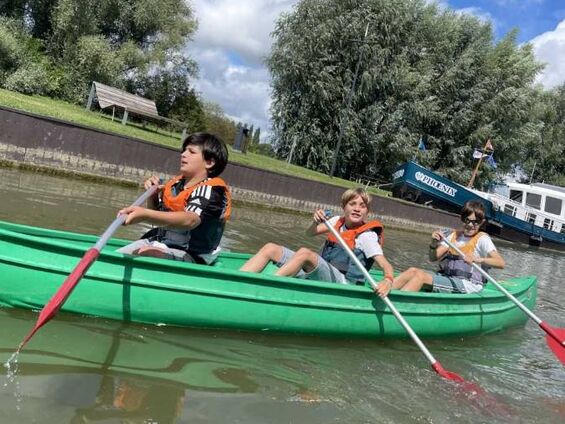 Canoë, base nautique d'Haverskerque (août 2024)