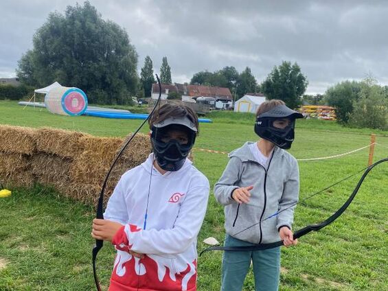 Archery tag, base nautique d'Haverskerque (août 2024)